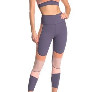 Free people Shadowboxer Leggins topaz color block